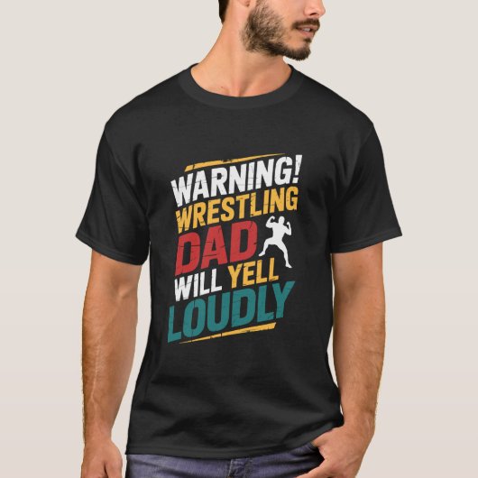 Ringer Vater ringe Ringen Vater wird schreien Lo T-Shirt (Vorderseite)