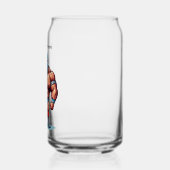 Ringerkämpfer, editierbares Glas (Links)