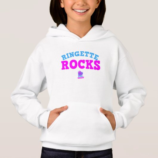 Ringette Felsen - Hoodie (Vorderseite)