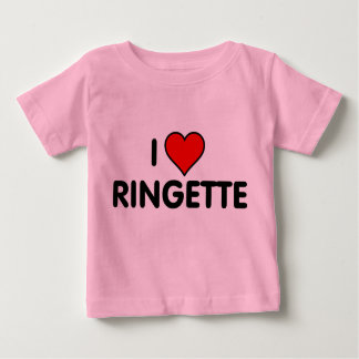 Ringette "ich Liebe Ringette" der T - Shirt Kinder