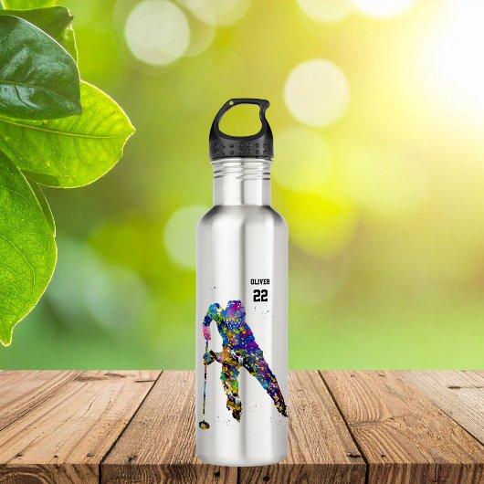 Ringette Player Edelstahlflasche