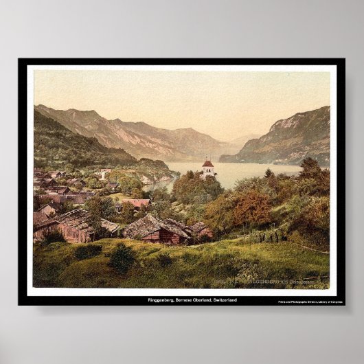 Ringgenberg, Berner Oberland, Schweiz Poster (Vorne)