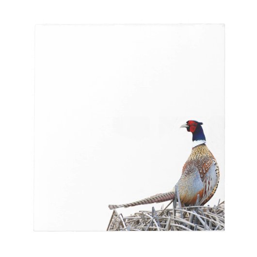 Ringhalshaltiges Foto Notizblock (Vorderseite)