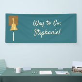 Ringing Cancer Bell, beendet Behandlung Banner (Messe)