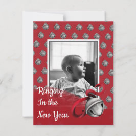 Ringing in the New Year Card Feiertagskarte