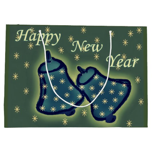 Ringing In The Year Große Geschenktüte (Rückseite)