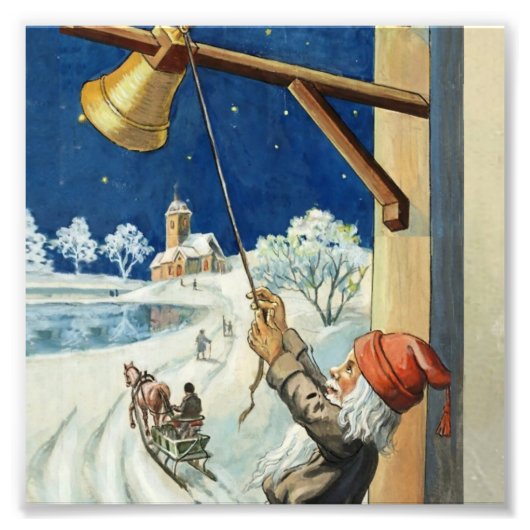 "Ringing the Bell" von Jenny Nystrom Fotodruck (Vorne)
