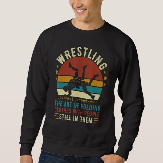 Ringkampf Definition Ringen Männer Frauen Junge R Sweatshirt (Vorderseite)