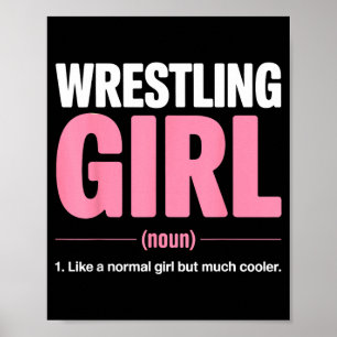 Ringkampf-Definition wie ein normales Mädchen, abe Poster