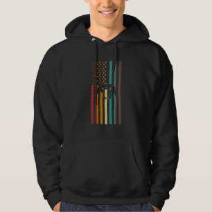 Ringkampf-Flagge Retro-Ringkampf-Sport Hoodie