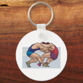 Ringkampf Schlüsselanhänger (Vorderseite)