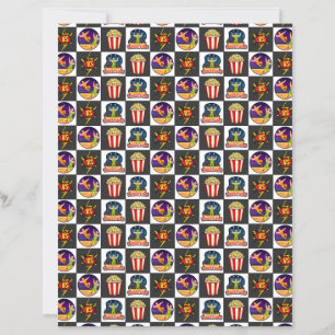 Ringkampf Scrapbook Papier