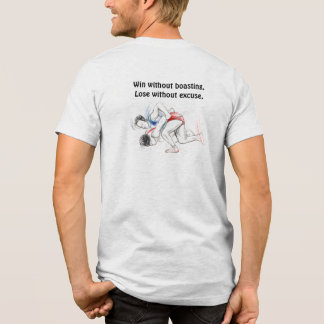Ringkampf Sieg/Niederlage  Tri-Blend Shirt