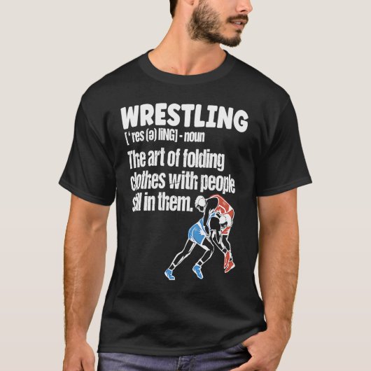 Ringkampfdefinition Ringen T-Shirt (Vorderseite)