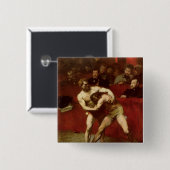 Ringkämpfer, 1875 button (Vorne & Hinten)