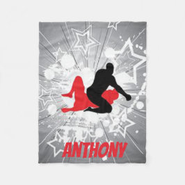 Ringkämpfer ExplodingWith hat Fleece-Decke in der Fleecedecke