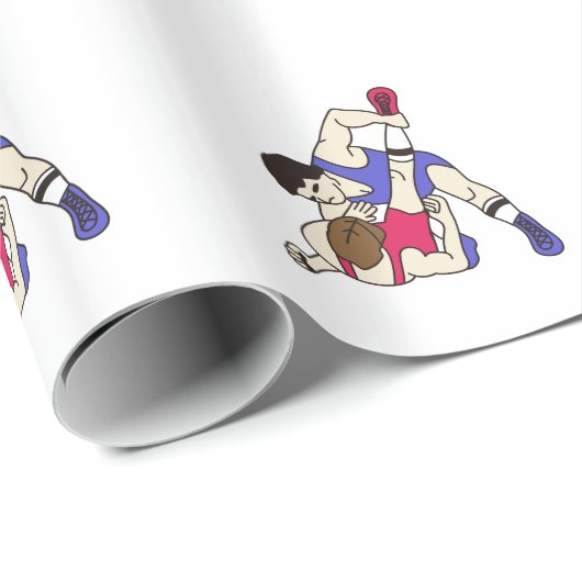 Ringkämpfer Geschenkpapier (Rolleneckpunkt)