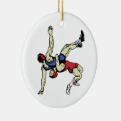 RINGKÄMPFER KERAMIKORNAMENT (Rechts)