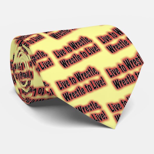 Ringkämpfer-Krawatte Krawatte (Gerollt)