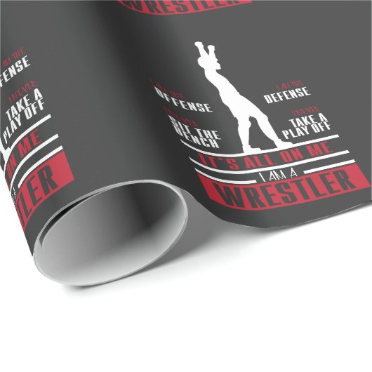 Ringkämpfer-Wrestling-niedliches Geschenk für Geschenkpapier
