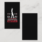 Ringkämpfer-Wrestling-niedliches Geschenk für Visitenkarte (Vorne/Hinten)