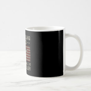 Ringkampfpapa wie ein normaler Papa, aber cooler V Kaffeetasse