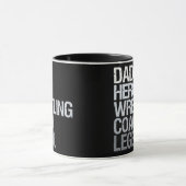 Ringkampftrainer tasse (Zentrum)
