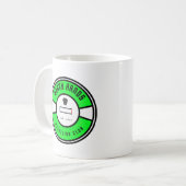 Ringkampfverein-Artikel Kaffeetasse (Vorderseite Links)