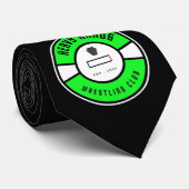 Ringkampfverein-Artikel Krawatte (Gerollt)