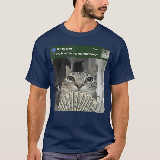 Ringkatze mit Motion Meme lustiger Junge Junge T-Shirt (Vorderseite)