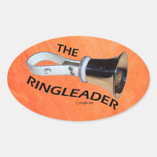 Ringleader Oval Sticker