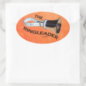Ringleader Oval Sticker (Tasche)