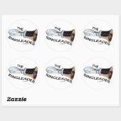 Ringleader Runder Aufkleber (Blatt)