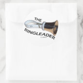 Ringleader Runder Aufkleber (Tasche)