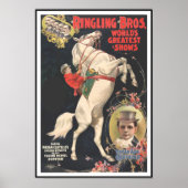 Ringling Bros 1899 CIRCUS POSTER (Vorne)