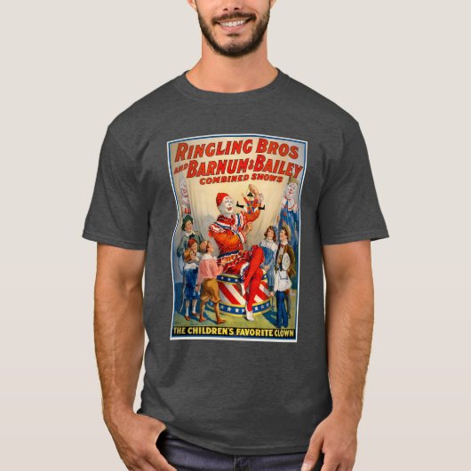 Ringling Bros and Barnum & Bailey Circus Poster T-Shirt (Vorderseite)