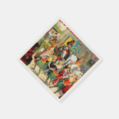 Ringling Bros: Arc-Joan Serviette (Ecke)