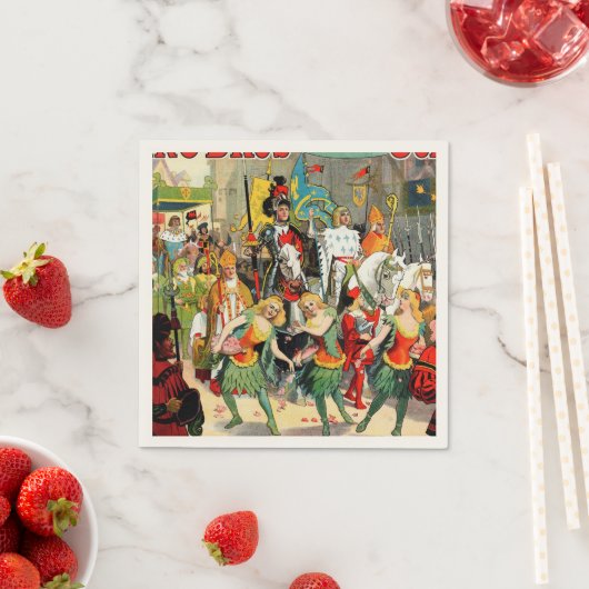 Ringling Bros: Arc-Joan Serviette (Beispiel)