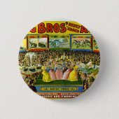 Ringling Bros' / Aviär & Aquarium Button (Vorderseite)