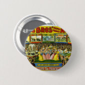 Ringling Bros. / Aviarium und Aquarium Button (Vorne & Hinten)