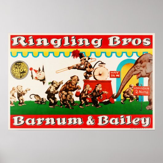 Ringling Bros Barnum Baileys Poster (Vorne)