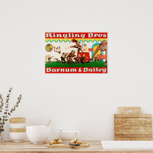 Ringling Bros Barnum Baileys Poster (Küche)