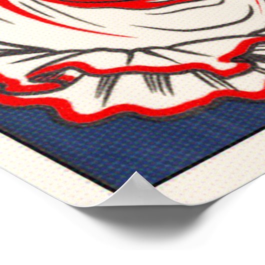 Ringling Bros Circus Clown Poster (Ecke)