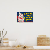 Ringling Bros Circus Clown Poster (Küche)