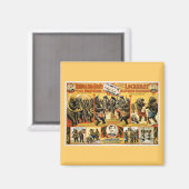 Ringling Bros Pachyderme1899 Magnet (Vorderseite/Rückseite)