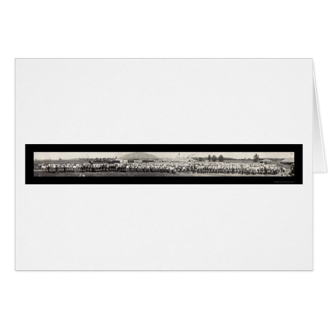 Ringling Bros PferdeFoto 1914 (Vorderseite (Horizontal))