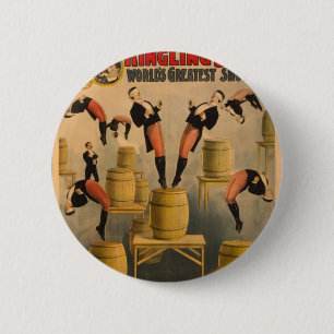 Ringling Bros. /Raschetta Bros. Button