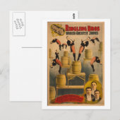 Ringling Bros. /Raschetta Bros. Postkarte (Vorne/Hinten)