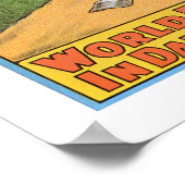 Ringling Bros. Reitenwerbung in den 1910er Jahren Poster (Ecke)