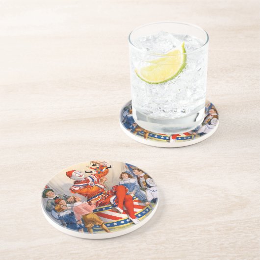 Ringling Bros und Barnum & Bailey Circus Getränkeuntersetzer (Seite)